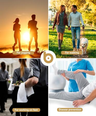 Brison Metatarsal Pads - Ball of Foot Cushion Sleeves for Metatarsalgia Pain Relief - Foot Health Care for Men and Women - Large, Beige - Buy Online on GoSupps.com