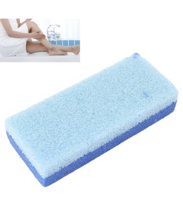 Foot Scrubber Natural Pedicure Scrub Safe Blue Foot Pumice Stone Durable for Feet