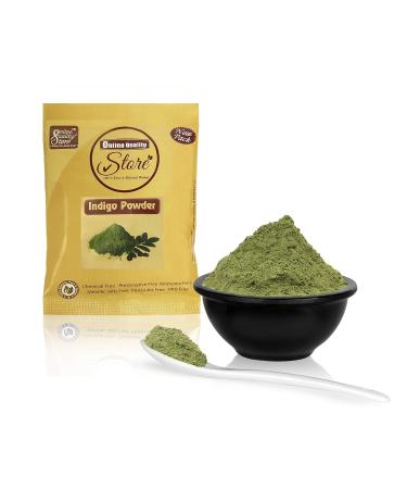 Buy Organic Indigo Powder for Hair | Black Dye from Indigofera Tinctoria | Pure Neel Powder 50g - International Shipping - Buy Online on GoSupps.com