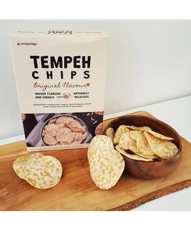 Archipelago Tempeh Chips Lime 140g | Healthier Chips | No-MSG - Buy Online on GoSupps.com