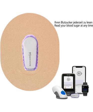 Dexcom G6 Adhesive Patches - 30 Pack | Waterproof & Skin Friendly Overpatch CGM Stickers | Extended 10-14 Day Protection | Easy Application - Buy Online on GoSupps.com