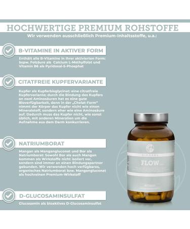 Buy Qidosha Flow Joint Complex Capsules 180 PCS | Glucosamine Chondroitin Collagen & More for Joint Health International Shipping Available - Buy Online on GoSupps.com