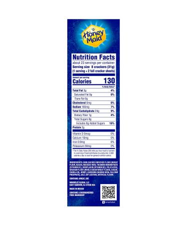 Honey Maid Honey Graham Crackers - Family Size 25.6 oz Box - Buy Online on GoSupps.com