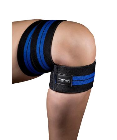 Verri Knee Wraps for Squats and Leg Press That Provide Protection and Safety in Gym Training, Workouts, Routines