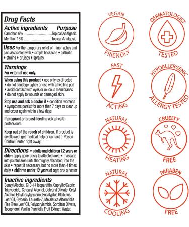 Outback Pain Relief Cream 2oz | Natural Heating & Cooling | Fast Acting | Arthritis Relief | Backache & Joint Pain Relief - Buy Online on GoSupps.com
