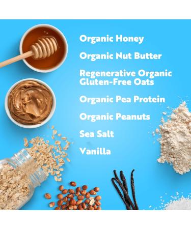 Made with Local Protein Nut Butter Cookies Peanut Butter Sea Salt 12-Pack Plant-Based Protein Gluten-Free Organic 16g Protein High-Fiber Snack for Active Lifestyles - Buy Online on GoSupps.com
