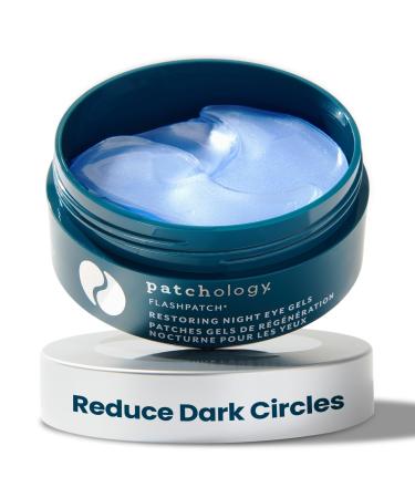Patchology Restoring Night Under Eye Patches for Dark Circles & Puffy Eyes - Anti-Aging Eye Patch with Retinol Reduces Eye Bags Puffiness & Wrinkles - Ultimate Eye Care Solution (15 Pairs)