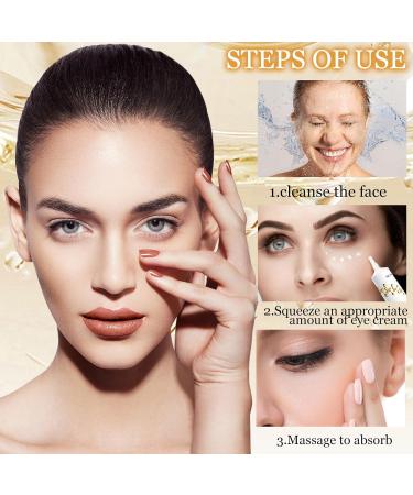 Lezehea Correcting Eye Cream Rapid Wrinkle Repair antiaging under eye cream with collagen retinol and hyaluronic acid to combat fine lines wrinkles and dark circles - Buy Online on GoSupps.com