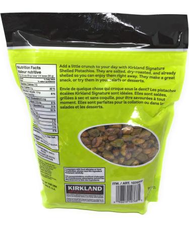 Kirkland Signature Shelled Pistachios 680 g (23.9 oz) - Buy Online on GoSupps.com