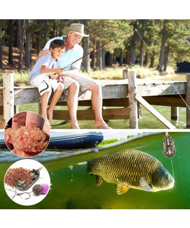 Method Feeder Set | 6-Piece Inline Fishing Feeder for Carp | 20g 30g 40g 50g 60g Accessories | Premium Fishing Gear - Buy Online on GoSupps.com