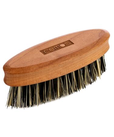 REMOS Beard Brush with Vegan Plant Fibre Made of Local Pear Wood - Buy Online on GoSupps.com