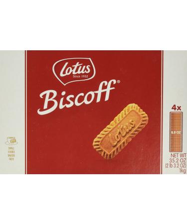 Lotus Biscoff Four Family Packs in One Box, 35.2 Ounce