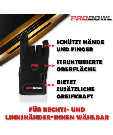 Emax Pro Bowl React Glove | Premium Bowling Glove for All Ages | Enhanced Grip & Hand Protection | Sizes Available for Men Women & Kids - Buy Online on GoSupps.com