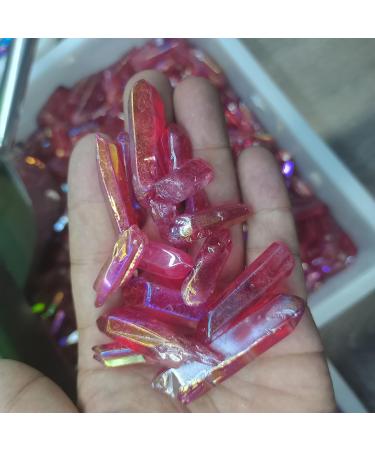 Electroplated Colourful Wand Point Raw sEnergy Stone Natural Stones and Minerals Home Decor Can be Used for (Size : 300g) HOMEZHOU (Size : 500g) - Buy Online on GoSupps.com