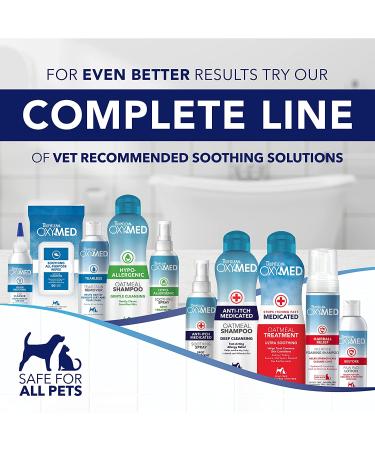 TropiClean Oxymed Soothing Wipes for Dogs & Cats, Anti-Itch Relief, 50 Count - Buy Online on GoSupps.com