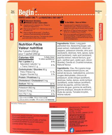 BEN'S ORIGINAL BISTRO EXPRESS Tomato & Herb Long Grain Rice and Side Dish 250g Pouch Tomato & Herb Flavour 1 - Buy Online on GoSupps.com