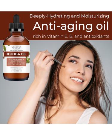 Buy 100% Pure Jojoba Oil 4 Fl Oz | Cold Pressed Unrefined & Hexane Free - Shop Internationally - Buy Online on GoSupps.com