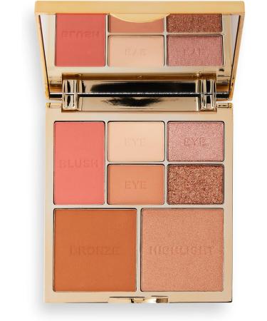 Revolution Pro True Love Palette: Blusher, Bronzer, Highlighter & Eyeshadow for Light to Medium Skin - Buy Online on GoSupps.com