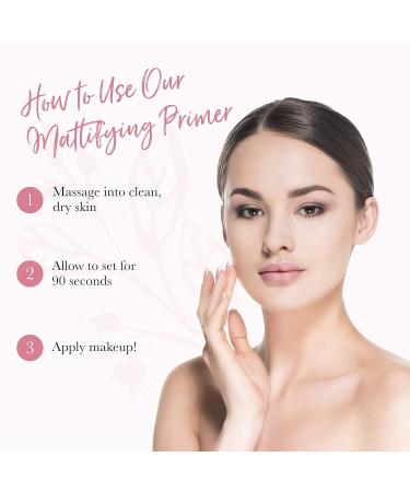 100% PURE Mattifying Face Primer - Plumping Makeup Base & Moisturizer with Anti-Aging Seaweed Collagen for Flawless Smooth Skin - Long-Lasting Matte Pore Diminishing - 1 oz - Buy Online on GoSupps.com