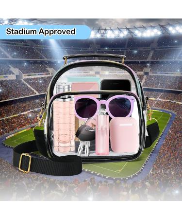 Hysagtek Clear Purse for Women - Stadium Approved Crossbody Bag - Buy Online on GoSupps.com