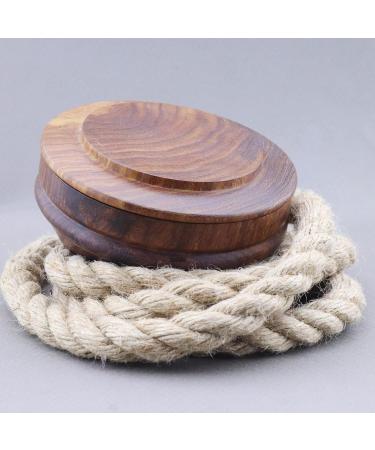 JAG Wooden Shaving Razor & Brush Set | Sustainable Shaving Soap Bowl with Lid | Eco-Friendly Shaving Collection - Buy Online on GoSupps.com