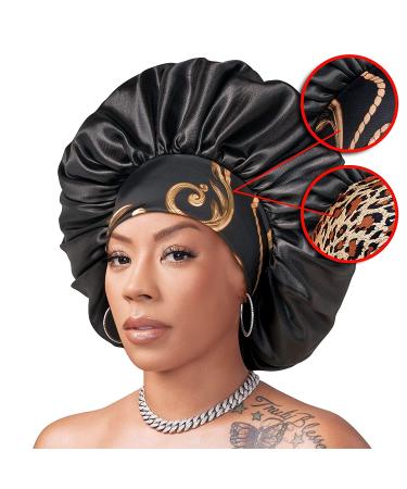 Red by Kiss X Keyshia Cole Silky Frizz Free Bonnet - X-Large Black - Buy Online on GoSupps.com