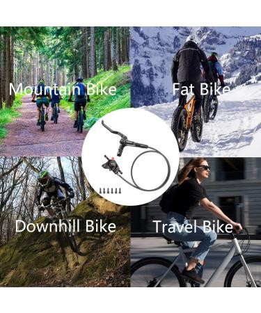 Shimano MT200 Hydraulic Brakes Set | Front 800mm & Rear 1400mm | Dual Disc Fits 160mm Rotors | Includes Rear Adapter | MTB Hydraulic Disc Brakes - Buy Online on GoSupps.com