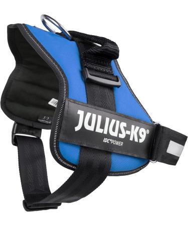 K9 Powerharness - Large Size Blue | Durable & Comfortable Dog Harness for All Breeds - International Shipping Available - Buy Online on GoSupps.com