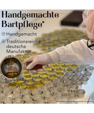 Beardpride Bartbalam - Original Beard Balm for Men | Natural Shea Butter & Oils | Traditional Gift 28g from Barbershop - Buy Online on GoSupps.com