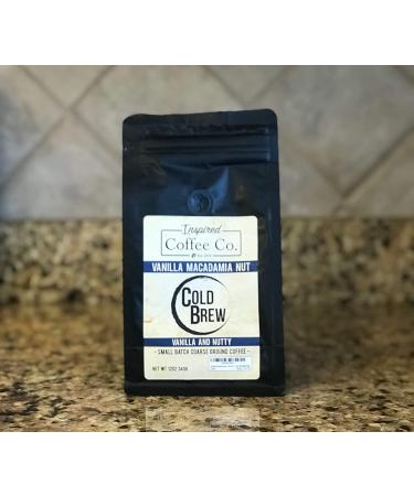 Vanilla Macadamia Nut Flavored Cold Brew Coffee Grounds by Inspired Coffee Co - Buy Online on GoSupps.com