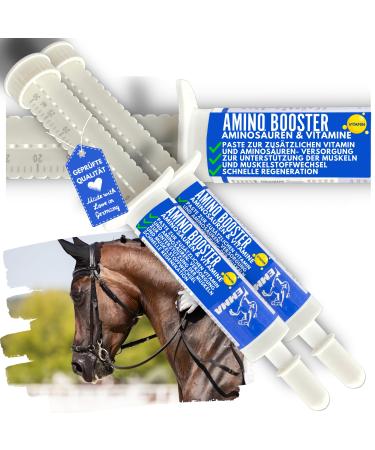 Vitamin paste for horses I amino acids Horse I amino booster i vitamin e beer yeast horse I energy horse i building updter at sore muscles i regeneration muscles performance i muscle building horse 3x30ml