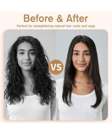 Electric Hot Comb Straightener Set for Black Women | Adjustable Settings | Pressing Flat Iron & Curling Comb - Buy Online on GoSupps.com
