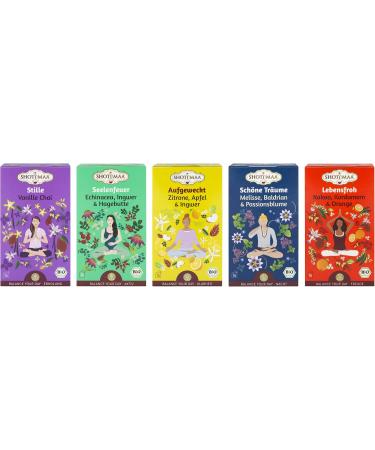  Shoti Maa Shoti Maa Awakened Organic Ayurvedic Tea - Lemon Apple and Ginger 32g - Buy Online on GoSupps.com