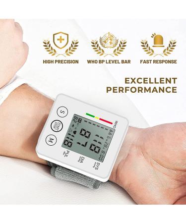 IKZA Wrist Blood Pressure Monitor - Adjustable Digital BP Cuff with LCD Display - Buy Online on GoSupps.com