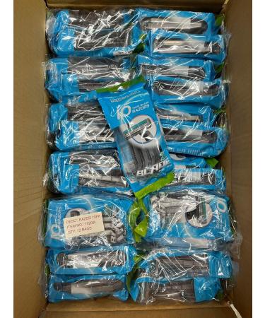 720 Pcs Konga Disposable Razors - Twin Blade Shaving Razors with Safety Cap for Men | Bulk Stainless Steel Razors for Home & Professional Use - Buy Online on GoSupps.com