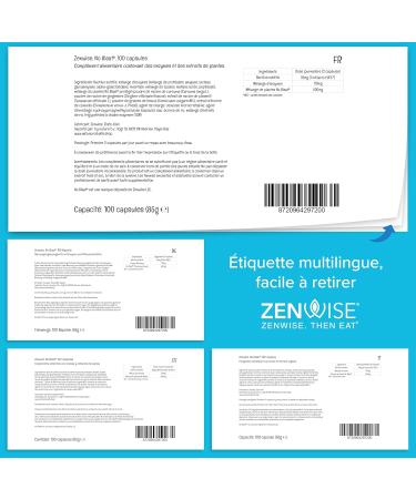 Zenwise No Bloat (Digestive Enzymes) 100 Capsules Gluten Free Soy Free Non-GMO - Buy Online on GoSupps.com