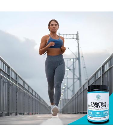 Buy Creatine Monohydrate Micronized Powder 500G - Unflavored 5000mg per Serving 100 Servings | International Shipping - Buy Online on GoSupps.com