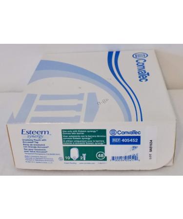 Esteem synergy 2-Piece Urostomy Pouch Fits Stoma Size 7/8" to 1-1/4" Transparent