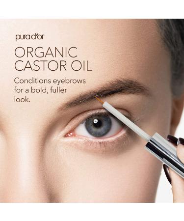 Organic Castor Oil 4 fl oz - Pura D or Professional | Cold-Pressed & Pure - Buy Online on GoSupps.com