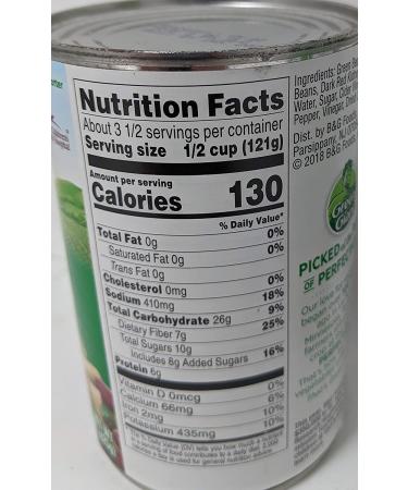 Green Giant 3 Bean Salad Bundle - 6 x 15 Oz Cans with Recipe Card - Buy Online on GoSupps.com