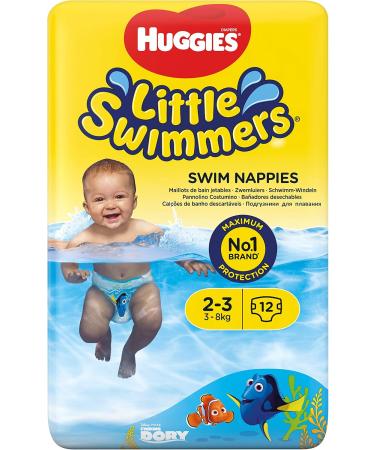 Huggies Little Swimmers Disposable Swim Diapers Size 2-3 | 66 Pants Total | Buy Internationally - Buy Online on GoSupps.com