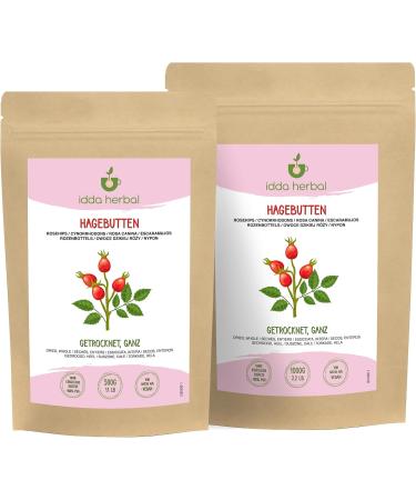 Alpi Investment OOD IDDA Herbal Rosehip Tea 500g Dried Rosehips for Herbal Tea Rosehip Loose Tea - Buy Online on GoSupps.com