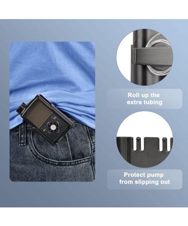 MiniMed Insulin Pump Case | 360 Swivel Belt Clip Holder for Medtronic MiniMed 770G 670G 630G 640G 780G (Black) - Buy Online on GoSupps.com