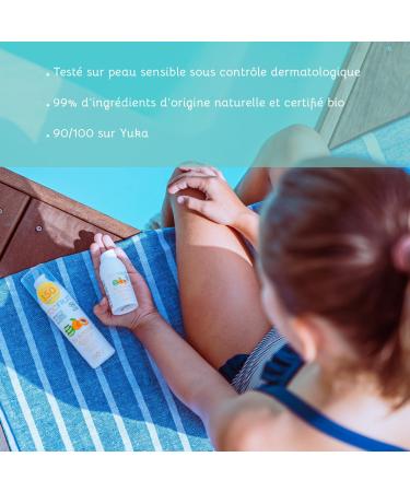 TOOFRUIT- So Solaire - Mon Lait Solaire SPF50 - Lait solaire bio pour enfants - Abricot & Aloe Vera - Haute Protection Solaire - UVA/UVB - PA++- R sistant l Eau - Certifi Bio - 30 ML - Buy Online on GoSupps.com