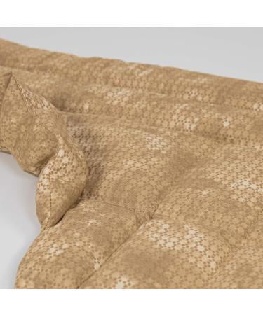 Linseed Pillows for Neck & Shoulder Relief | Warming Flax Seed Pillows in Batik Gold - Buy Online on GoSupps.com