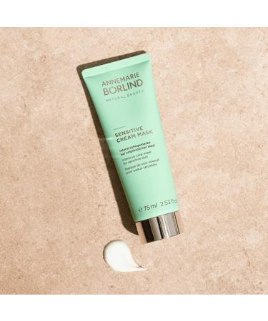 Annemarie B rlind Sensitive Cream Mask (75ml) - Vegan Intensive Care for Sensitive Skin Redness Relief & Soothing Hydration - International Shipping Available - Buy Online on GoSupps.com