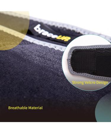 BraceUP Shoulder Brace - Adjustable Support & Ice Pad Pocket for Pain Relief & Rotator Cuff Recovery | Unisex One Size Fits Most - Buy Online on GoSupps.com