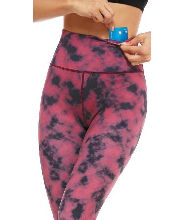 VOEONS High Waisted Tummy Control Yoga Pants with Pockets - Reducedye 121 Large - Buy Online on GoSupps.com