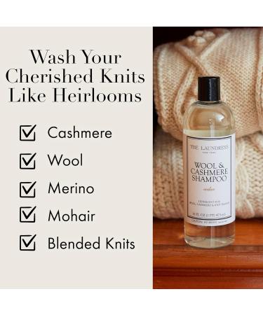 The Laundress Wool & Cashmere Shampoo | Double Concentrated Cedar Scent | Wool Detergent 16 Fl Oz - Perfect for Luxury Fabrics - Buy Online on GoSupps.com