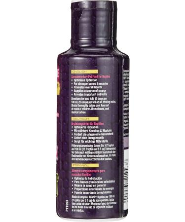 Exo Terra Liquid Electrolytes & Vitamins for Reptiles - D3 Supplement & Food Additive 120ml - International Shipping Available - Buy Online on GoSupps.com